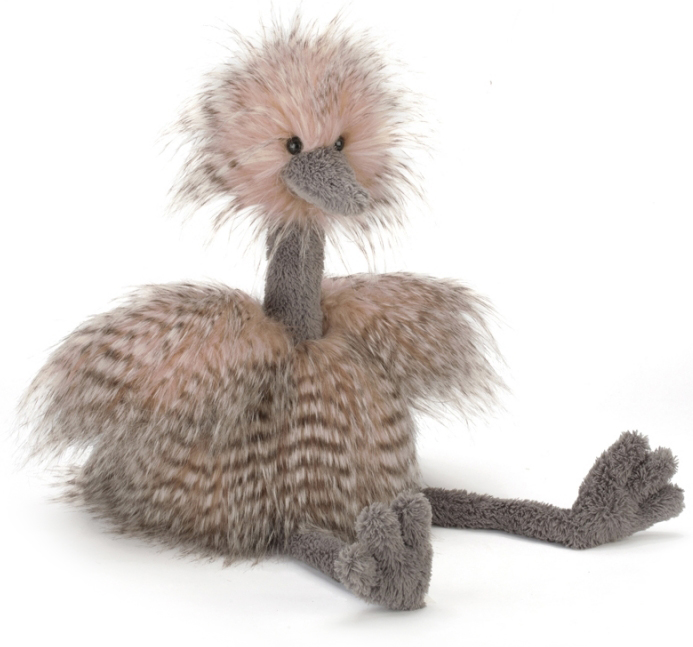 Strutsen Odette, 49cm från Jellycat